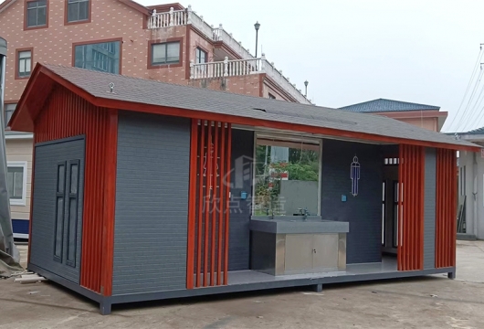 移動廁所也可以建造的跟房子一樣漂亮嗎？
